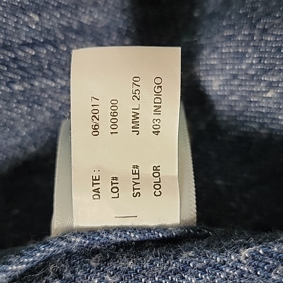 Johnnie-O Teton Shacket Shirt Stripe Button Down Collared Long Sleeve Pockets XL - Picture 12 of 15